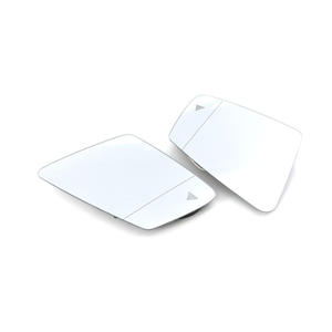 Lentes de espejo retrovisor para Mercedes Benz W204 W221 W212 C CLS GLK S CLA Class Rectángulo Blanco FP065B - Product Image 3