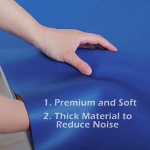 Tapis de table pliable pour Mahjong, surface antidérapante en microfibre, accessoire de jeu de société pour 4 joueurs, utilisation universelle - Product Image 6