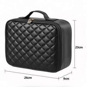 New Large Capacity Cosmetics Organizer <b>Bag</b> Portable Travel <b>Makeup</b> <b>Bag</b> Cosmetic <b>Bag</b> with Adjustable Led Mirror - Product Image 6