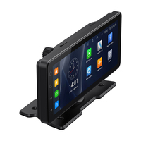 H507 Navigateur MP5 portable avec écran tactile IPS USB, CarPlay et GPS, Android Auto et Apple Car Player, carte SD