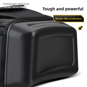 Mochila Profesional Impermeable para Herramientas - <span class=keywords><strong>Bolsa</strong></span> <span class=keywords><strong>de</strong></span> Electricista Resistente <span class=keywords><strong>de</strong></span> Oxford 600D, Múltiples Compartimentos con Cremallera y Correa Ajustable - Product Image 3