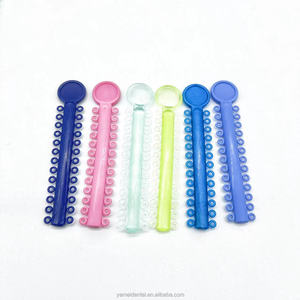 Yamei สายรัดสำหรับจัดฟันหลากสียืดหยุ่นทนทานต่อการจัดฟัน - Product Image 3