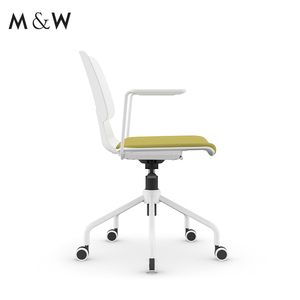 Cadeiras de mesa de plástico modernas para móveis, cadeiras para sala de treinamento, cadeiras escolares de plástico com rodas para crianças - Product Image 3