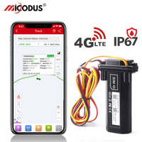 Sistema de Gestión de Flotas, Terminal Inteligente 4G, Rastreador de Motocicletas Micodus MV901G, Impermeable, con Corte de Energía, Rastreador GPS para Autos Pequeños