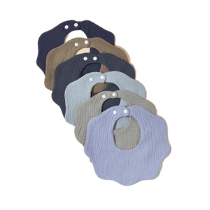 Bavoirs pour bébé en forme de pétale, fabriqués en matière douce, respectueuse de <span class=keywords><strong>la</strong></span> peau et respirante. Convient aux garçons et aux filles, certifié CPC - Product Image 3