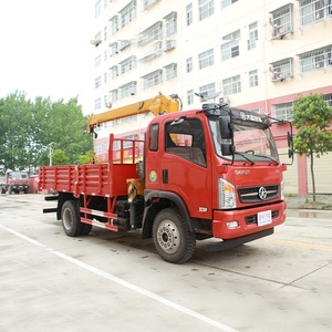 Çin DAYUN 4x2 monte vinç kamyon ağırlık kaldırma için 6 Ton 8 Ton teleskopik bomlu vinç kamyon - Product Image 4