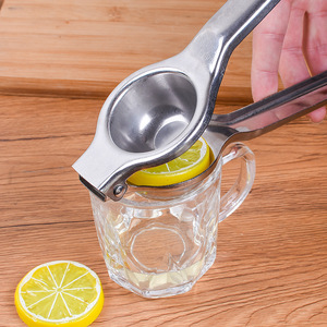 Exprimidor manual de acero inoxidable de fácil operación para hacer jugo de limón, naranja y granada - Product Image 1