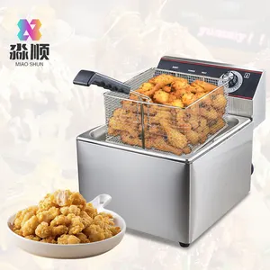 Commercial Snack 8L Fryer Electric Street Food One Tank Deep Fryer