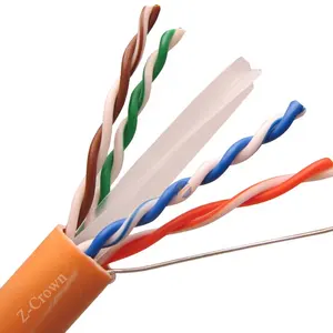 Cáp Cat6 Cat5e Xoắn 250Mhz Cáp Trong Nhà Và Ngoài Trời Nhà Máy Cung Cấp OEM/ODM Cho Cáp RJ45 Cat5e Cat6 Cat6A Cat7