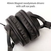 Casque de studio professionnel Audfine DH3000 OEM pour instruments de musique