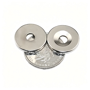 超强N52钕磁铁 带螺孔强力钕铁硼圆盘磁铁 - Product Image 2