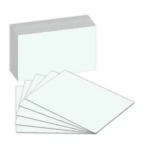 No 9 Grande promotion Vente En Vrac 100 feuilles/pk 4x6 ''Blanc 150gsm d'index de Papier carte