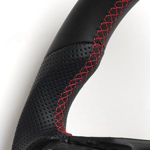 Volant chauffant en cuir pleine fleur cousu sur mesure, modification du volant pour BMW <span class=keywords><strong>Mini</strong></span> <span class=keywords><strong>Cooper</strong></span> <span class=keywords><strong>S</strong></span> <span class=keywords><strong>JCW</strong></span> F54 F55 F56 <span class=keywords><strong>2022</strong></span> - Product Image 3