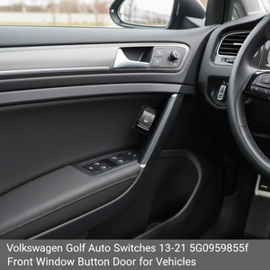 สวิตช์อัตโนมัติสำหรับรถยนต์ Volkswagen Golf รุ่นปี 13-21 รหัส 5G0959855f ปุ่มควบคุมกระจกหน้าต่างด้านหน้าสำหรับรถยนต์ - Product Image 3