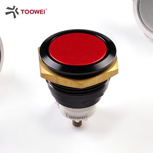 TOOWEI 19 мм водонепроницаемый металлический кнопочный переключатель питания - Product Image 4