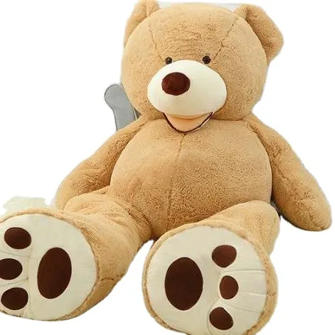 High Quality Giant Bear Teddy Bear Skin Kawaii Silky Unstuffed Plush Toy Soft Toy Soft Stuffed Plus Toys Pretty Gift