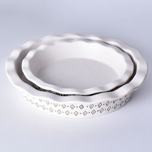 Ensemble de vaisselle en céramique en grès écologique, style rétro américain, motif floral frais, pour la maison, plats <span class=keywords><strong>et</strong></span> <span class=keywords><strong>assiettes</strong></span> à tarte <span class=keywords><strong>et</strong></span> à gâteau - Product Image 3
