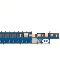 Trieur linéaire pour entrepôt de marchandises, avec structure en acier inoxydable, empreinte compacte, conception modulaire et mode de stockage pliable