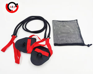 Cuerda de Resistencia de <span class=keywords><strong>Entrenamiento</strong></span> de Natación de Primera Calidad, 3 Niveles, 1.2 Metros de Largo, con Paleta de Mano Desmontable - Product Image 4