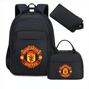 Mochila unisex con cremallera y gran capacidad para estudiantes de primaria, aficionados al fútbol de <span class=keywords><strong>Chelsea</strong></span>, <span class=keywords><strong>Bayern</strong></span> Oxford, transpirable, con hombro curvado - Product Image 1