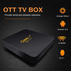 Boîtier TV Android Smart Box <span class=keywords><strong>Q96</strong></span> <span class=keywords><strong>Max</strong></span> 1+8 Go Amlogic S905 Quad Core WiFi 2.4G/5GHz 4K Android 11 Décodeur - Product Image 2