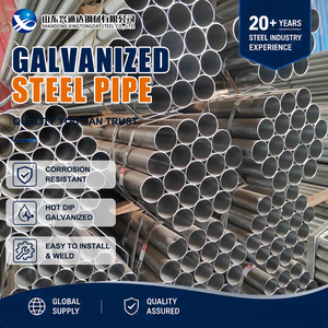 ท่อเหล็กชุบสังกะสีแบบมีขอบตัดเฉียง SGC440 CS Type a Minimized Spangle Z275 G/sqm 141.3 มม. JIS G3302 สำหรับโครงสร้าง - Product Image 1