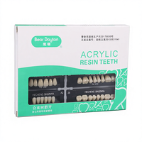 Dents en résine acrylique dentaire, dents synthétiques multicouches, prothèse dentaire complète