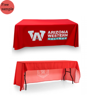 Couverture de table ajustée en vrac nappe en polyester ignifuge pliante personnalisée pour la décoration intérieure