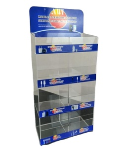 2025 thiết kế mới rõ ràng Acrylic điện thoại di động Phụ Kiện tường hiển thị với nhãn dán - Product Image 1