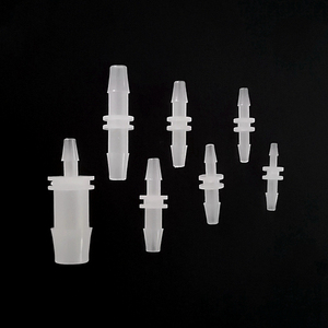 JU 5/16"x1/<b>2</b>" Straight Barb Tube Reducing Connector Plastic <b>2</b> Way I <b>Type</b> Single Sharp Hose Barb Pipe Fitting For Flexible Tube - Product Image 4