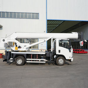 Isuzu 5ton 8ton עגור משאית בעלת ביצועים גבוהים עם מנוף טלסקופי יש מונית רחבה גוף קומפקטי וגמיש - Product Image 2