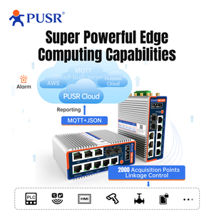 Router Edge Gigabit PUSR Dual Band con SIM <span class=keywords><strong>4G</strong></span> WiFi6 Python Qualcomm WiFi6 AX3000 8GB Router Cellulare Industriale USR-G809s-G - Product Image 3
