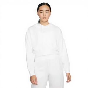 Sudadera Corta Informal con Capucha para Mujer, Modelo AL24321, Nueva Colección Primavera-Otoño-Invierno, Color Sólido, Holgada, Transpirable, Chaqueta Deportiva - Product Image 4