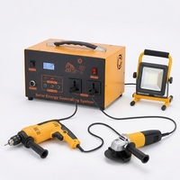 Système solaire domestique LFP 500W 720Wh avec haute densité énergétique pour la recherche scientifique, l'exploration en plein air et les levés topographiques
