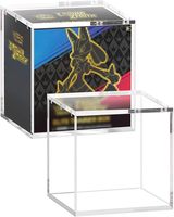 Étui de protection moderne en acrylique avec couvercles magnétiques, directement de l'usine, boîte d'entraînement Elite ETB pour cartes TCG, présentoir de protection, cadeau