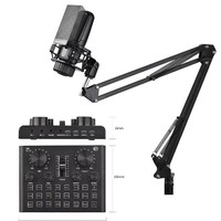 Clavax CLSC-ZXV8-PLUS Ensemble de carte son de mixage professionnelle sans fil Équipement Console audio Scène en direct Studio Mixage DJ Double appareil