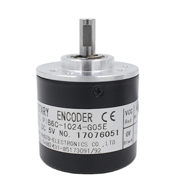 High Quality 38mm OD Rotary Encoder with 6mm Shaft 1024ppr 5V Output Excellent Form Encoders