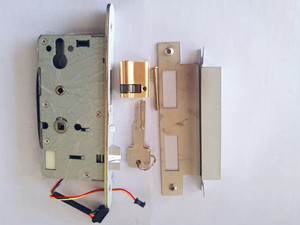 <span class=keywords><strong>Serratura</strong></span> Elettronica Digitale per Porta con Cilindro Standard Europeo, Include Scatola <span class=keywords><strong>di</strong></span> Sicurezza - Product Image 3