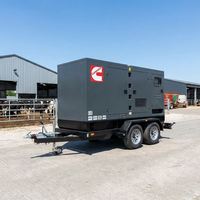 Cummins 60kVA 48kW Schallgedämpfter Dieselgenerator 3-Phasen 400/230V 50Hz mit Autostart für Zuhause, Einkaufszentren, Flughäfen, EPA EAC CE-zertifiziert