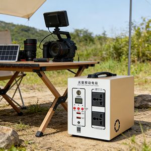 Batería Portátil de 500W y 512Wh con UPS, Onda Sinusoidal Modificada de 165W, Generador Solar para Camping y Respaldo Doméstico - Product Image 2