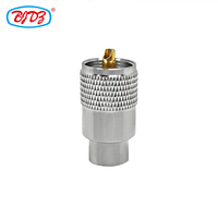 Conector de Soldadura Macho UHF PL259 de Fábrica para Cables RG8, RG213, RG214, LMR400, H1000, WL400, Conectores Coaxiales RF en Stock