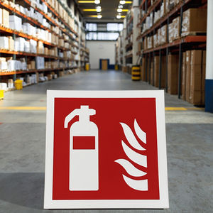 Señalización Luminosa de PVC para Punto de Alarma de Incendio, Señal de Advertencia de Seguridad Fotoluminiscente - Product Image 6