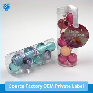 Bombas de Baño de Perlas de Marca Privada OEM, Bombas de Baño Aromáticas, Hidratantes y Calmantes, Envasadas Individualmente, Regalo de Cumpleaños para Novia - Product Image 2