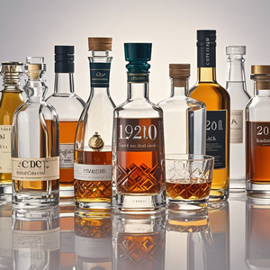 Botellas de whisky vodka Gin de cristal personalizables para licores de marca propia - Product Image 3