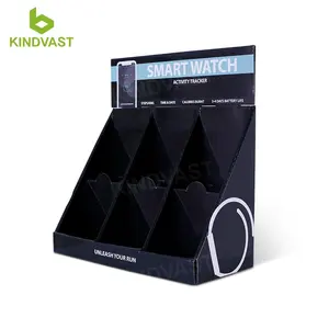Smart Watch Track Top Quality Customized Logo Cardboard Display Rack