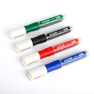 Gxin G-201 Hot Sales Custom logo <strong>Nib</strong> Dry Erase <strong>Markers</strong> Writing Smoothly Rechargeable School Office Whiteboard <strong>Marker</strong> - Product Image 2