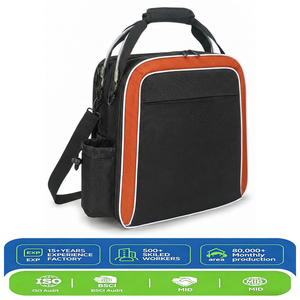 Conjunto de Bolsa de Vuelo Clásica para <span class=keywords><strong>Piloto</strong></span>, Profesional, Negra, Portátil, de Poliéster, con Cierre de Cremallera, Gran Capacidad - Product Image 1
