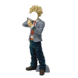 19CM <span class=keywords><strong>Boku</strong></span> <span class=keywords><strong>No</strong></span> <span class=keywords><strong>Hero</strong></span> <span class=keywords><strong>Academia</strong></span> School Uniform Ver, Figurine de dessin animé Bakugou Katsuki, statue manga, figurine PVC, jouet anime, cadeau - Product Image 6