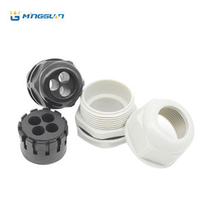 Weerbestendige afdichtingsring met <span class=keywords><strong>2</strong></span> gaten, multi-hole insert, polyamide kabeldoorvoer, IP68 kabelbeschermingssysteem - Product Image 4