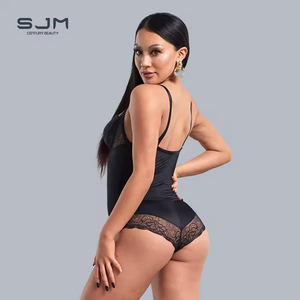 Fajas Moldeadoras de Alta Calidad <span class=keywords><strong>Century</strong></span> Beauty Body sin Costuras de Encaje Control de Abdomen para Mujer Tanga Moldeadora - Product Image 4